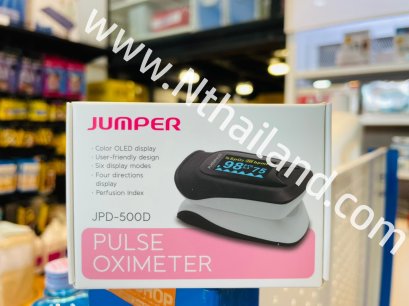 เครื่องวัดออกซิเจนปลายนิ้ว ยี่ห้อ Jumper