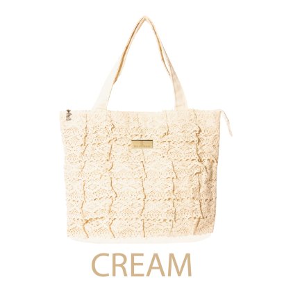 Lace tote