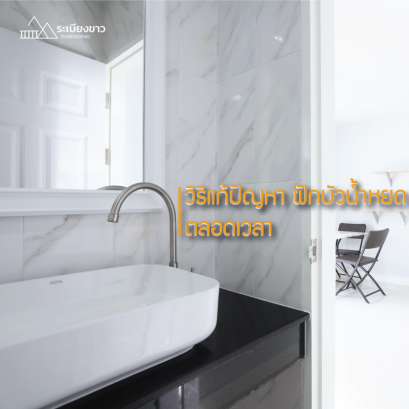 วิธีแก้ปัญหา ฝักบัวน้ำหยด ตลอดเวลา