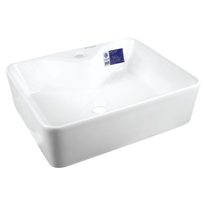 Blue diamond, Above counter basin, square washbasin, model FH466