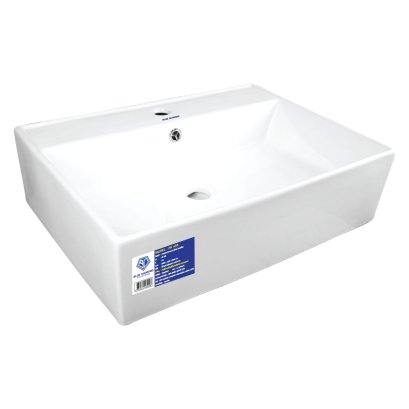 Blue diamond, Above counter basin, Rectangular shape, model FH488
