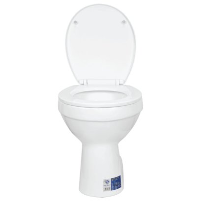 Blue diamond, Hand flush toilet, model FH 3140 (normal lid)