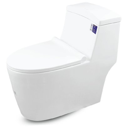 Blue diamond one piece Sanitary Ware model FH1844 single flush (press on side)