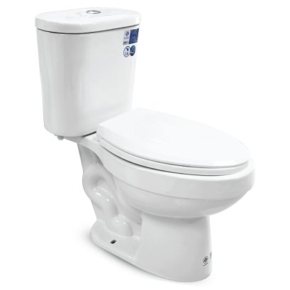 Blue diamond Two piece toilet Model FH 2466T dual system(press top)