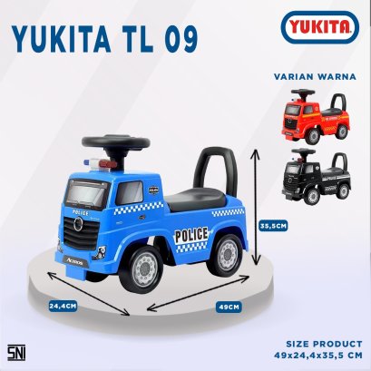 Mainan anak YUKITA Tolo Car Mobil Bus Telolet TL 09 - Merah