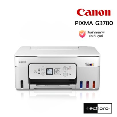 Canon PIXMA G3780 MegaTank Wireless All-in-One Ink Tank Printer Auto Duplex Wi-Fi A4 เครื่องพิมพ์อิงค์แท็งก์