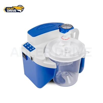 DeVilbiss 7314P-NE Portable Suction Unit with Backup Battery