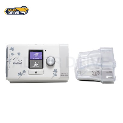 เครื่องช่วยหายใจ Auto Cpap ยี่ห้อ Resmed รุ่น Airsense 10 Autoset for her ลดการนอนกรน หยุดหายใจขณะหลับ รับประกันศูนย์ไทย 3 ปี