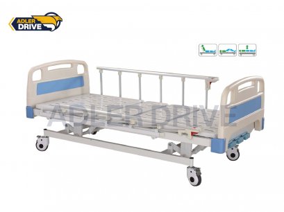เตียงผู้ป่วย 3 ฟังก์ชั่น แบบมือหมุน (Manual) รุ่น A-001