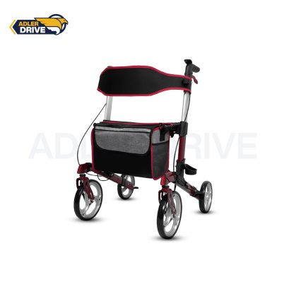 รุ่นใหม่ Rollator จากแบรนด์ Better รุ่น BT803L วอล์คเกอร์ 4 ล้อ อุปกรณ์ช่วยพยุงเดินและฝึกเดิน พร้อมที่นั่งในตัว รับประกันสินค้า 1 ปี