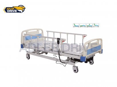 เตียงผู้ป่วย 3 ฟังก์ชั่น ระบบ Hybrid ใช้ได้ทั้งระบบไฟฟ้าและมือหมุน