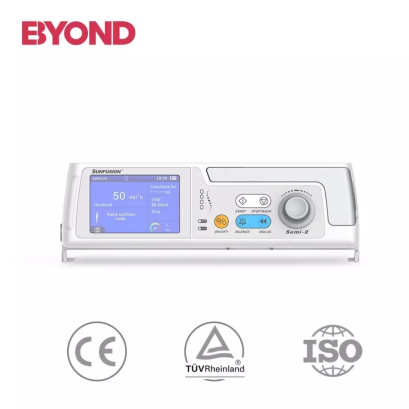 เครื่องควบคุมการให้สารละลายทางหลอดเลือดดำ Infusion pump ยี่ห้อ Beyond รุ่น Sunfusion Serial รับประกันศูนย์ไทย 1 ปี