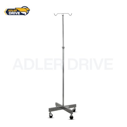 เสาน้ำเกลือสแตนเลสแบบมีล้อเลื่อน