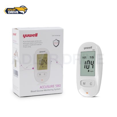 เครื่องตรวจวัดระดับน้ำตาลในเลือด YUWELL Blood Glucose Meter รุ่น 580