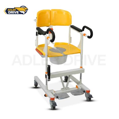 รถเข็นเคลื่อนย้ายผู้ป่วย มือหมุน (Manual Transfer Chair)  รับประกันศูนย์ไทย 2 ปี