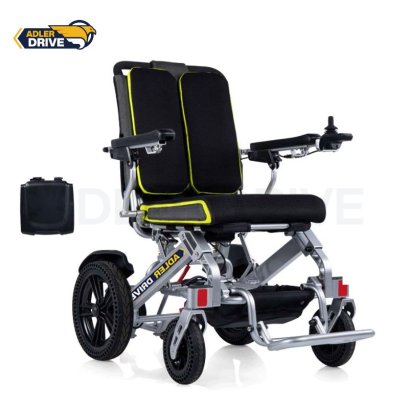 รถเข็นไฟฟ้า วีลแชร์ไฟฟ้าขึ้นเครื่องบินได้  รุ่น Ultra Comfort ดีไซน์สปอร์ต เคลื่อนที่ได้นุ่มนวล (Reinforced Lightweight Model)