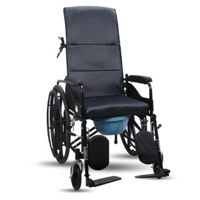 รถเข็นแมนนวล รุ่นพนักพิงสูง ปรับเอนนอน ปรับเหยียดขา (High Back Manual Wheelchair)