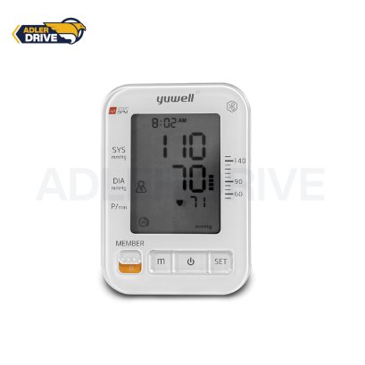 เครื่องวัดความดันโลหิต Yuwell รุ่น YE-680A เก็บข้อมูลแยกใช้งานได้ 2 คน (รับประกัน 5 ปี)