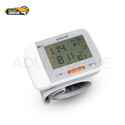 เครื่องวัดความดันโลหิตดิจิตอล แบบข้อมือ ยี่ห้อ Yuwell รุ่น YE860A