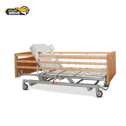 เตียงผู้ป่วยสูงอายุไฟฟ้า ดีไซน์แบบไม้ 7 ฟังก์ชั่น ยี่ห้อ HAELVOET รุ่น Lago Care