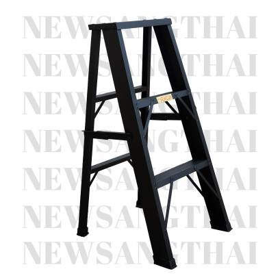 Newcon Black color Standard A-Shaped Aluminium Folding Ladder 3 Feet
