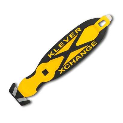 Safety Cutter KLEVER XCHANGE มีดเซฟตี้แบบตะขอ เปลี่ยนใบมีดได้ KCJ-XC-20Y