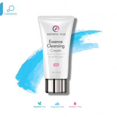    CC3   :  Essence Cleansing Cream (สำหรับทุกสภาพผิว)