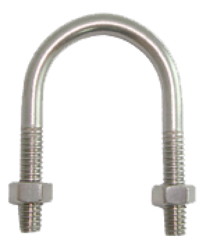 น๊อตตัวยู + 2หัวน๊อต สแตนเลส