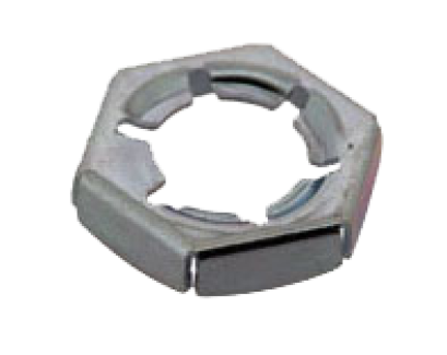 หัวน๊อตล๊อคแบบปั๊ม (ชุบซิงค์ขาว)