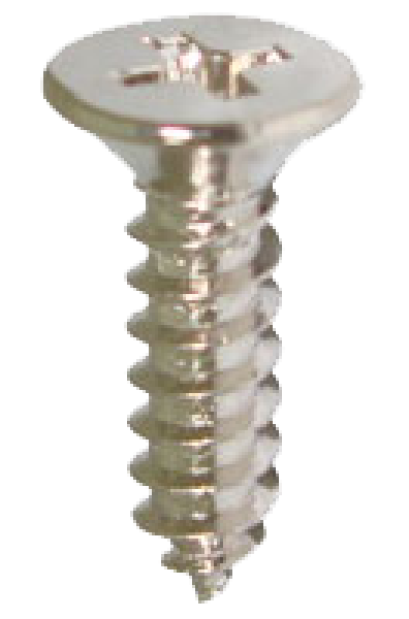 เกลียวปล่อย CHIP-BOARD ชุบซิงค์ขาว หัวโพซี่ ( POZI )