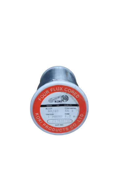 ตะกั่วบัดกรี KOKI 60/40 1 ปอนด์ 1.2 mm