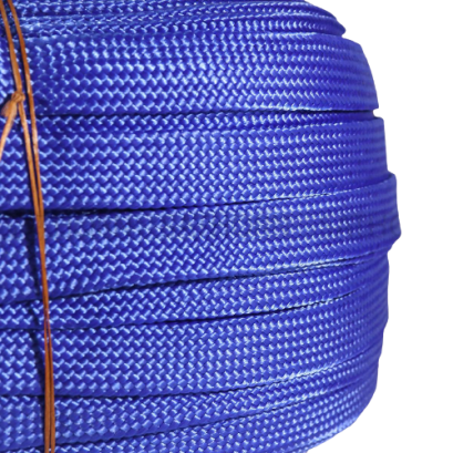 เชือกถักแบน