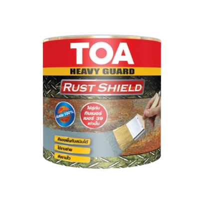 สีรองพื้นกันสนิมแบบแห้งเร็ว Rust-Shield TOA