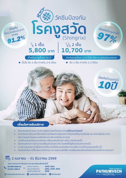 วัคซีนป้องกัน งูสวัด