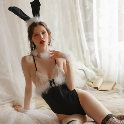 [[พร้อมส่ง]] ชุดแฟนซี cosplay ชุดคอสเพลย์ แฟนซี ชุดกระต่าย บันนี่ Bunny Bunnygirl