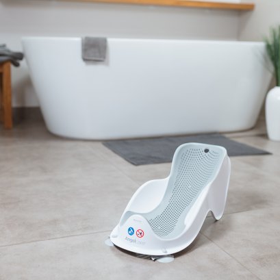 Angelcare ที่รองนั่งอาบน้ำเด็ก Baby Bath Support Fit สีเทา