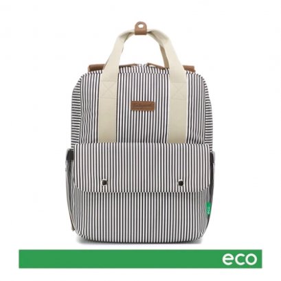 Georgi eco Convertible Backpack Navy Stripe