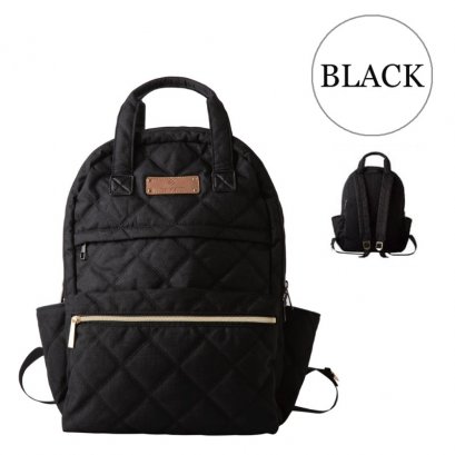 Exp Japon  กระเป๋าใส่ของอเนกประสงค์ แบบสะพายหลังสุดหรู LUXURIOUS DIAPER BACKPACK (Black Color)