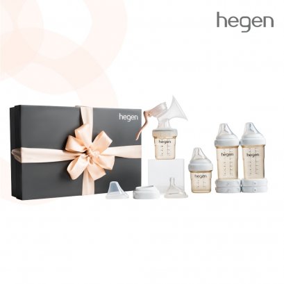 ชุด Gift Set เริ่มต้นพร้อมกรวยปั๊มมือ  Hegen PCTO Express Store Feed Starter Kit