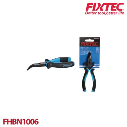 คีมปากแหลมปลายงอ 6&quot; FIXTEC FHBN1006