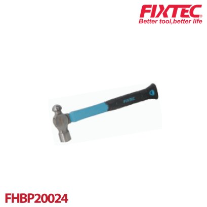 &quot;ค้อนหัวกลม  ด้ามไฟเบอร์ 24oz&quot; FIXTEC FHBP20024