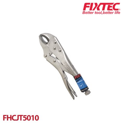 คีมล็อคปากโค้ง 10&quot; FIXTEC FHCJT5010