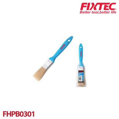 แปรงทาสี 1&quot; ด้ามพลาสติก FIXTEC FHPB0301