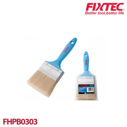 แปรงทาสี 3&quot; ด้ามพลาสติก FIXTEC FHPB0303