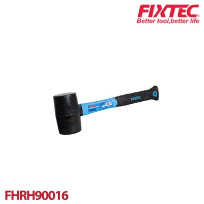 &quot;ค้อนยาง  ด้ามไฟเบอร์ 16 oz&quot; FIXTEC FHRH90016