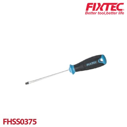 ไขควงปากแบน 3x75 mm FIXTEC FHSS0375