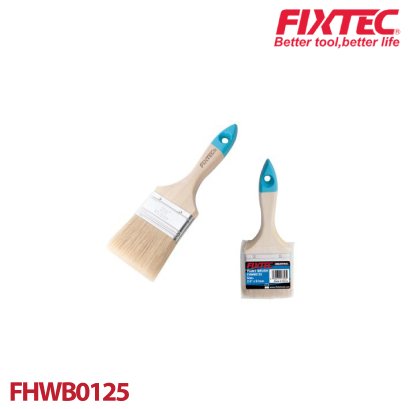 แปรงทาสี 2.5&quot; ด้ามไม้ FIXTEC FHWB0125