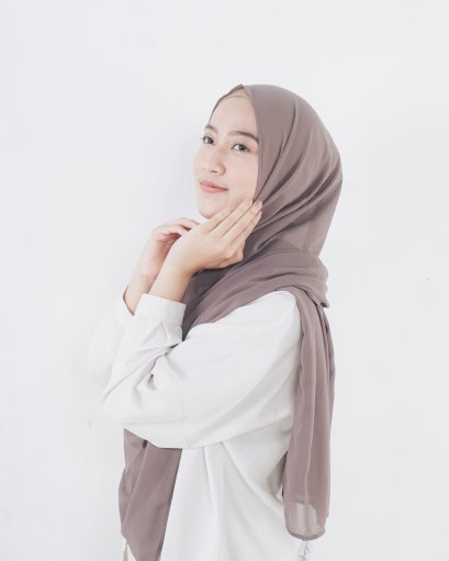 Brown Hijab