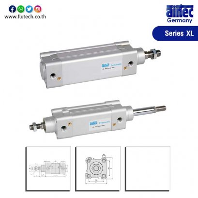 AIRTEC - Series XL ISO 15552 double acting