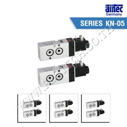 Series KN-05, KN-55 NAMUR, electrically operated 3/2-way, 5/2-way and 5/3-way, nominal size 6 mm, G1/4